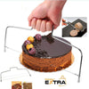 Coupe-tranches de gâteau pour des tranches parfaites et uniformes de vos génoises - Concept Extra