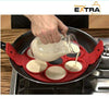 Moule silicone anti-adhésif pour 7 pancakes, crêpes, blinis, omelettes parfaits - Concept Extra
