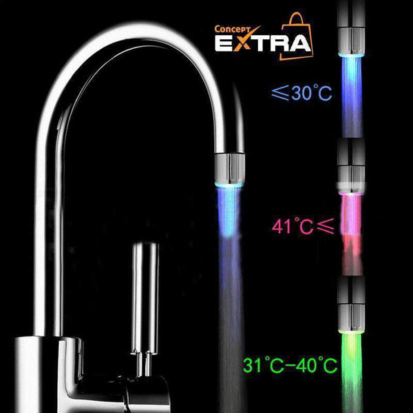 Votre robinet à LED vous qui indique la température de l'eau ! - Concept Extra