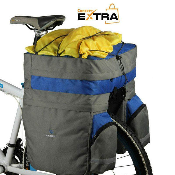 Sacoche vélo pour porte bagages arrière - Concept Extra
